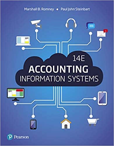 Accounting Information Systems (14th Edition) -eBook PDF