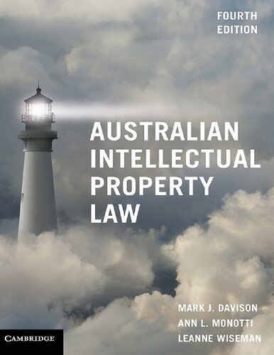 Australian Intellectual Property Law (4th Edition) – eBook