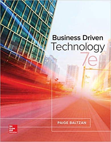 Business Driven Technology (7th Edition) – eBook PDF