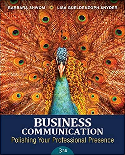 Business Communication: Polishing Your Professional Presence (3rd Edition) – eBook PDF