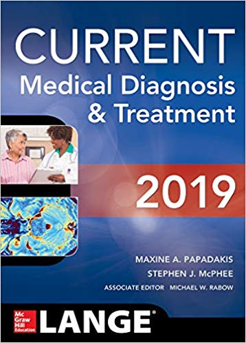 CURRENT Medical Diagnosis and Treatment 2019 (58th Edition) – eBook PDF