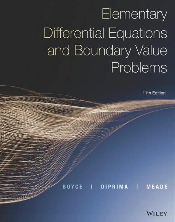 Elementary Differential Equations and Boundary Value Problems, 11th Edition – eBook PDF