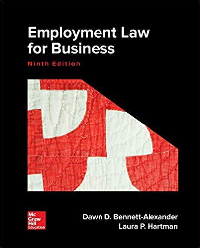 Employment Law for Business (9th Edition) – eBook PDF