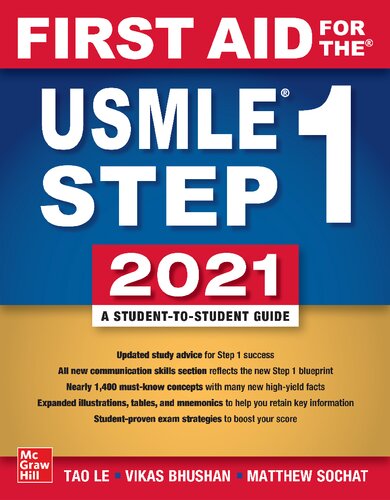 First Aid for the USMLE Step 1 2021 (Thirty First Edition) – eBook