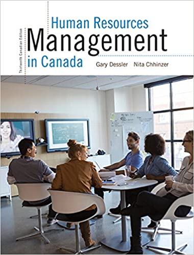 Human Resources Management in Canada (13th Canadian Edition) – eBook PDF