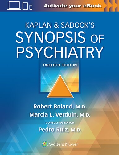 Kaplan & Sadock’s Synopsis of Psychiatry (12th Edition) – eBook PDF