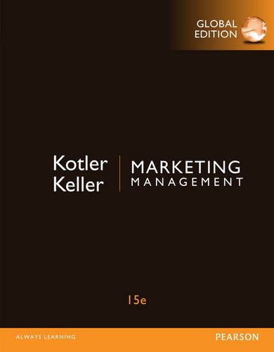 Marketing Management (15th Edition) – Global – eBook