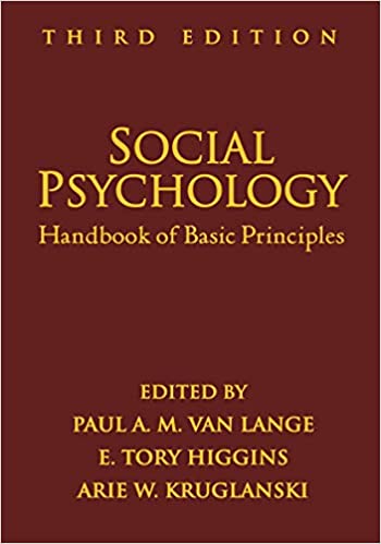 Social Psychology: Handbook of Basic Principles (3rd Edition) – eBook PDF