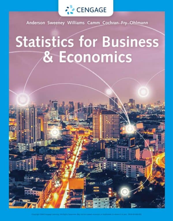 Statistics for Business and Economics (14th Edition) – eBook PDF