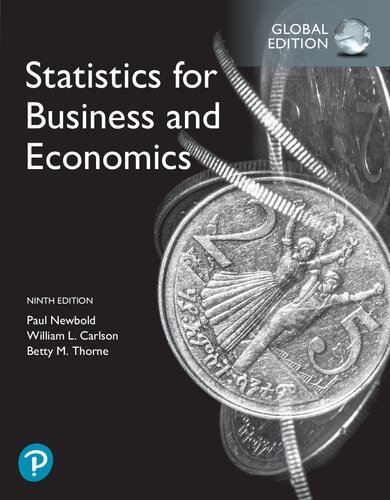 Statistics for Business and Economics (9th Global Edition) – eBook PDF