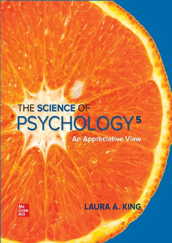 The Science of Psychology: An Appreciative View (5th Edition) – Laura King – eBook