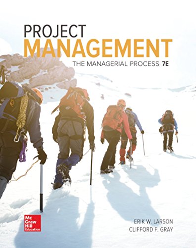 Project Management: The Managerial Process (7th Edition) – eBook